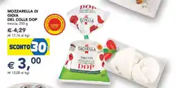 Esselunga MOZZARELLA DI GIOIA DEL COLLE DOP offerta