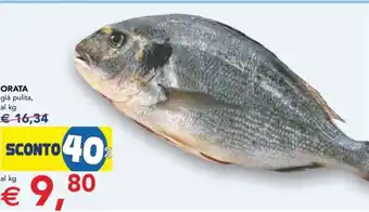 Esselunga Orata offerta