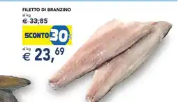 Esselunga Filetto di branzino offerta
