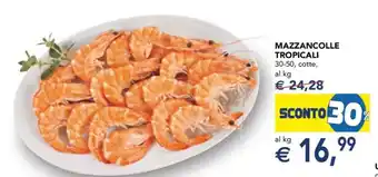Esselunga MAZZANCOLLE TROPICALI offerta