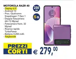 Esselunga MOTOROLA RAZR 40 offerta