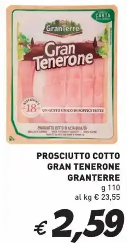 Coal Prosciutto cotto Gran Tenerone GranTerre offerta