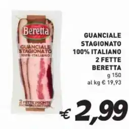 Coal Guanciale Stagionato Beretta offerta