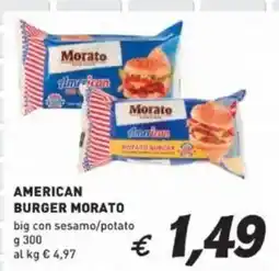 Coal American Burger Morato offerta