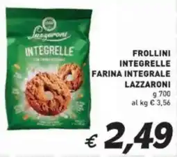 Coal Frollini Integrelle Farina Integrale Lazzaroni offerta