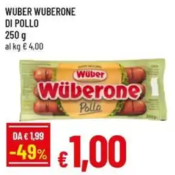 Famila Wüber Wüberone di pollo offerta
