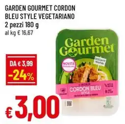 Famila Garden Gourmet Cordon Bleu Style Vegetariano offerta