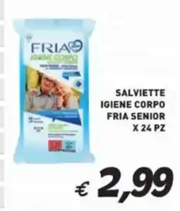 Coal Salviette igiene corpo Fria Senior offerta