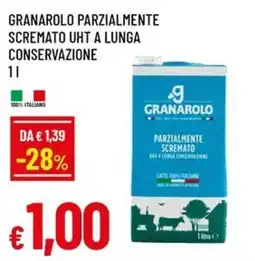 Famila GRANAROLO PARZIALMENTE SCREMATO UHT A LUNGA CONSERVAZIONE offerta