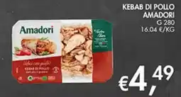 Coal KEBAB DI POLLO AMADORI offerta