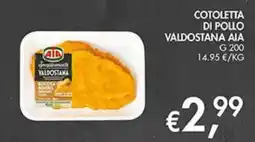Coal Cotoletta di pollo Valdostana AIA offerta