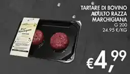 Coal Tartare di bovino adulto razza marchigiana offerta
