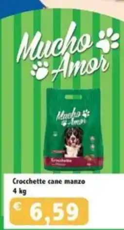 Coal Mucho Amor Crocchette cane manzo offerta