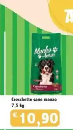 Coal Mucha Amor Crocchette cane manzo offerta