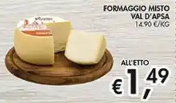 Coal Formaggio misto Val d'Apsa offerta