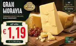 Coal Formaggio Gran Moravia offerta