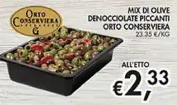 Coal Mix di olive denocciolate piccanti Orto Conserviera offerta