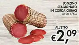 Coal Lonzino stagionato in corda ciriaci offerta