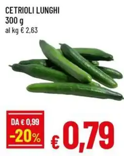 Famila CETRIOLI LUNGH offerta