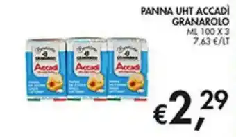 Coal Panna UHT Accadì Granarolo offerta