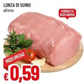 Famila LONZA DI SUINO offerta