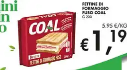 Coal Fettine di formaggio fuso Coal offerta