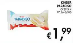 Coal Kinder Paradiso offerta