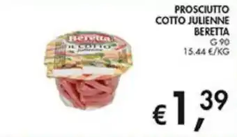Coal Prosciutto Cotto Julienne Beretta offerta