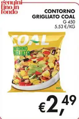 Coal CONTORNO GRIGLIATO COAL offerta