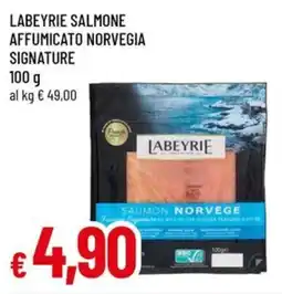 Famila Labeyrie Salmone Affumicato Norvegia Signature offerta