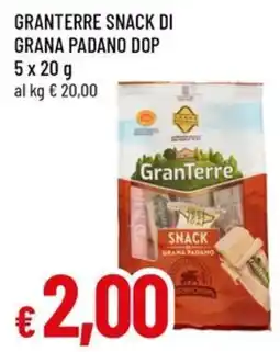 Famila GranTerre Snack di Grana Padano DOP offerta