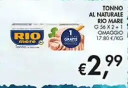 Coal Tonno al naturale RIO mare offerta