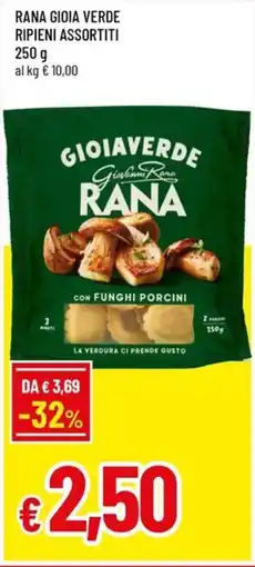 Famila Rana Gioia Verde offerta