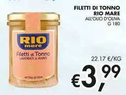 Coal Filetti di Tonno RIO mare offerta