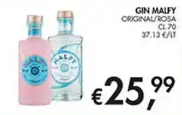 Coal GIN MALFY ORIGINAL/ROSA offerta