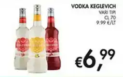 Coal VODKA KEGLEVICH offerta