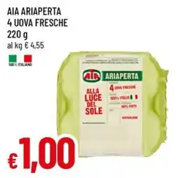 Famila Aia ariaperta 4 uova fresche offerta