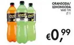 Coal ORANSODA/LEMONSODA offerta