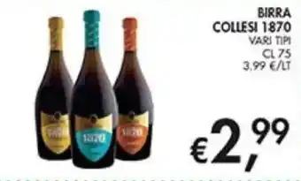 Coal Birra Collesi 1870 offerta