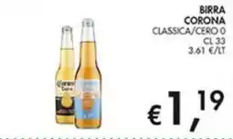 Coal Birra Corona Classica offerta