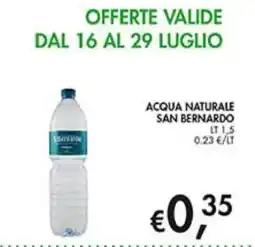 Coal Acqua Naturale San Bernardo offerta