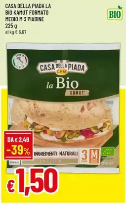 Famila Casa della Piada la Bio Kamut offerta