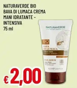 Famila NATURAPERDE BIO BAVA DI LUMACA CREMA MANI IDRATANTE - INTENSIVA offerta
