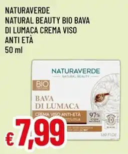 Famila NATURAPERDE NATURAL BEAUTY BIO BAVA DI LUMACA CREMA VISO ANTI ETÀ offerta