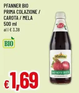 Famila Pfanner Bio Prima Colazione offerta