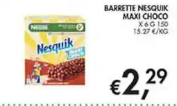 Coal Barrette Nesquik Maxi Choco offerta