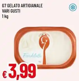 Famila G7 Gelato Artigianale offerta