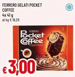 Famila Ferrero Gelati Pocket Coffee offerta
