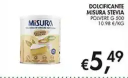 Coal Dolcificante Misura Stevia offerta
