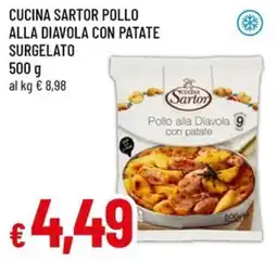 Famila Cucina Sartor Pollo alla Diavola con Patate offerta